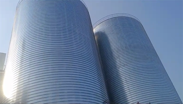 天涯2座混凝土高架卷板仓