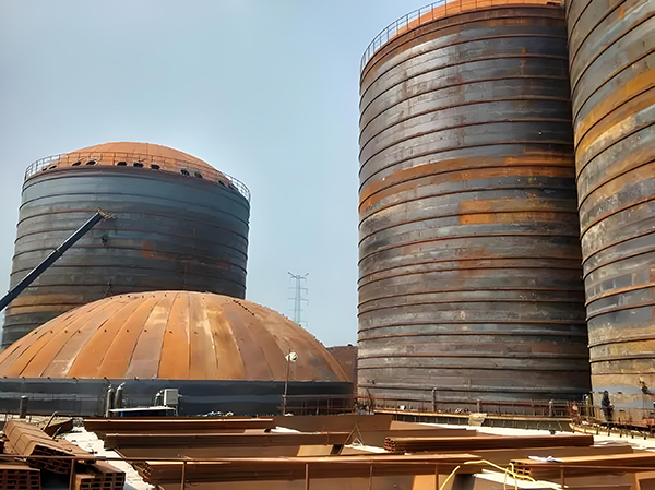 天涯焦粉钢板仓